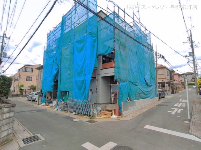 埼玉県さいたま市中央区本町東４丁目の新築戸建てシート写真 2026年4月14日撮影