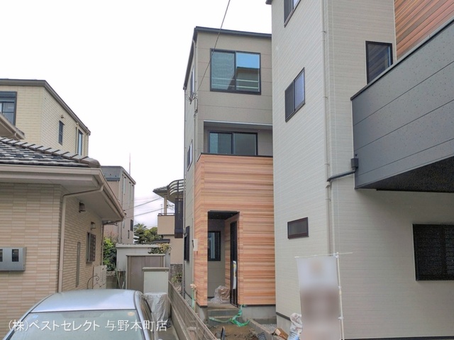 埼玉県さいたま市南区大字太田窪の新築戸建て外構写真 2026年4月1日撮影