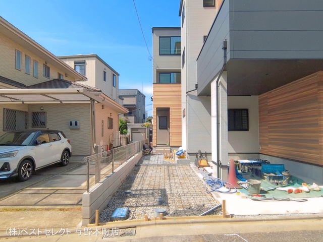 埼玉県さいたま市南区大字太田窪の新築戸建て外構写真 2026年4月16日撮影