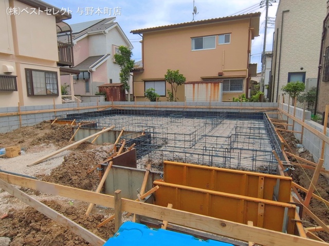 埼玉県さいたま市桜区大字塚本の新築戸建て基礎写真 2026年4月21日撮影