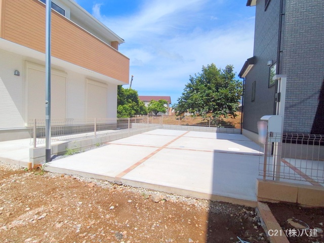 千葉県柏市増尾４丁目の新築戸建て完成写真 2025年7月16日撮影