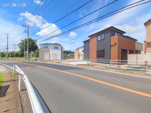 千葉県柏市増尾４丁目の新築戸建て完成写真 2025年7月16日撮影