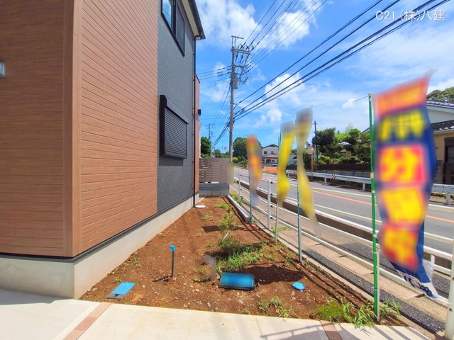 千葉県柏市増尾４丁目の新築戸建て完成写真 2025年7月16日撮影