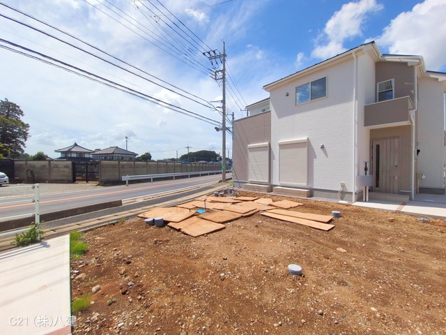 千葉県柏市増尾４丁目の新築戸建て完成写真 2025年7月16日撮影