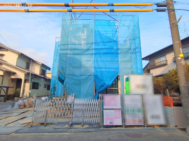 千葉県柏市松葉町６丁目の未入居 戸建てシート写真 2025年2月11日撮影