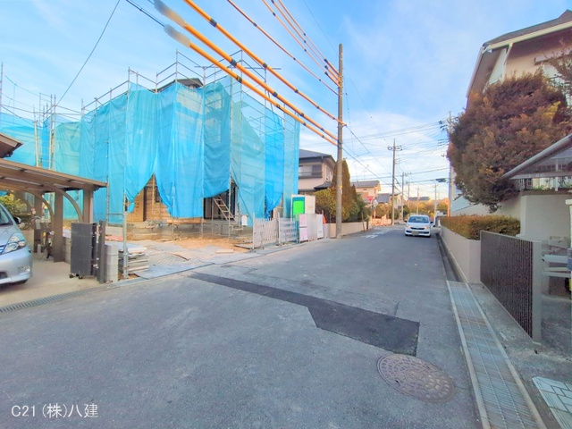 千葉県柏市松葉町６丁目の未入居 戸建てシート写真 2025年2月11日撮影