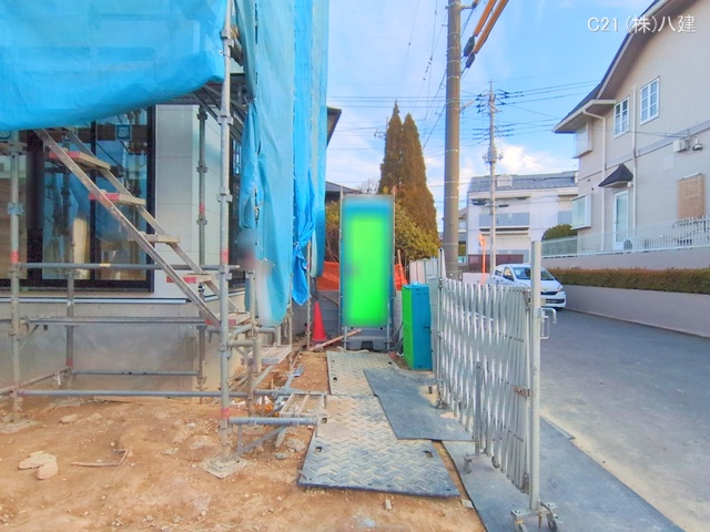 千葉県柏市松葉町６丁目の未入居 戸建てシート写真 2025年2月11日撮影