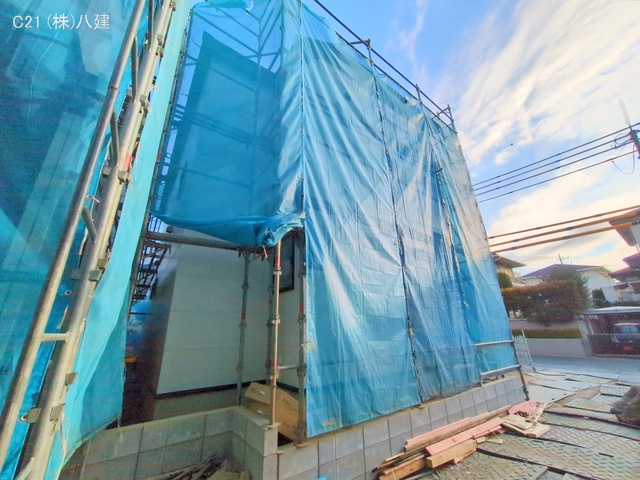 千葉県柏市松葉町６丁目の未入居 戸建てシート写真 2025年2月11日撮影