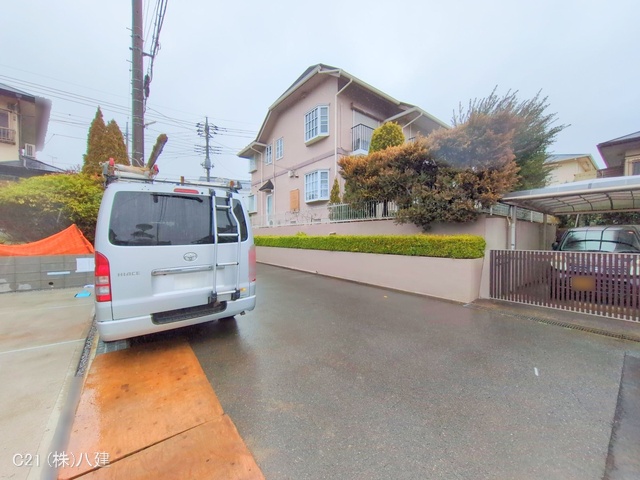 千葉県柏市松葉町６丁目の未入居 戸建て外構写真 2025年3月4日撮影