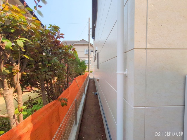 千葉県柏市松葉町６丁目の未入居 戸建て完成写真 2025年3月25日撮影