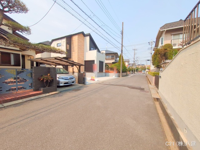 千葉県柏市松葉町６丁目の未入居 戸建て完成写真 2025年3月25日撮影