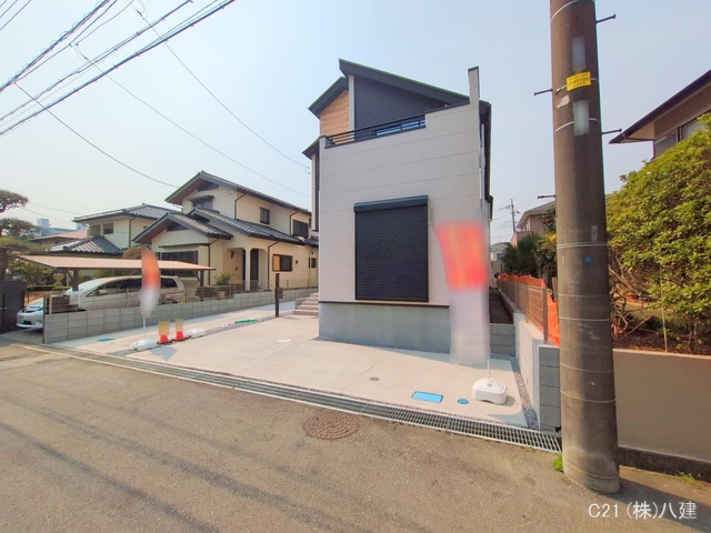 千葉県柏市松葉町６丁目の未入居 戸建て完成写真 2025年3月25日撮影