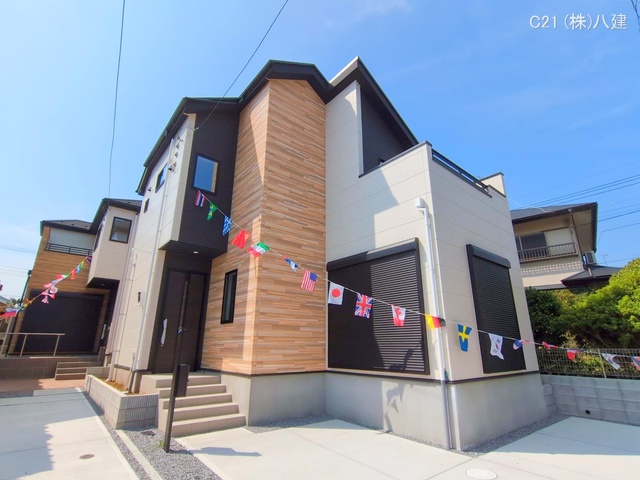 千葉県柏市松葉町６丁目の未入居 戸建て完成写真 2025年8月26日撮影