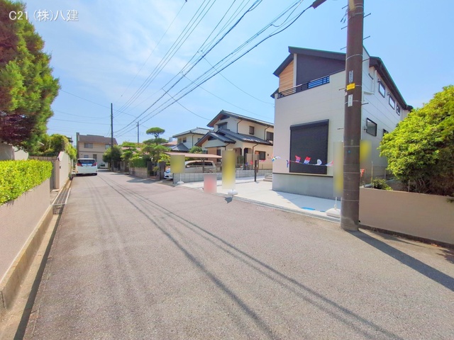 千葉県柏市松葉町６丁目の未入居 戸建て完成写真 2025年8月26日撮影