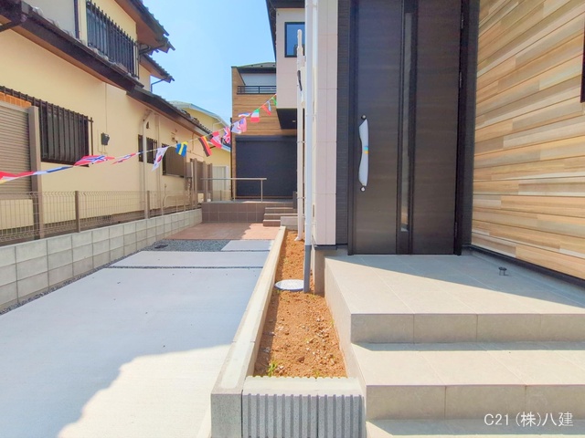 千葉県柏市松葉町６丁目の未入居 戸建て完成写真 2025年8月26日撮影