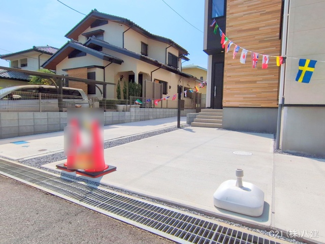 千葉県柏市松葉町６丁目の未入居 戸建て完成写真 2025年8月26日撮影