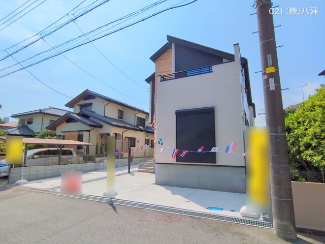 千葉県柏市松葉町６丁目の未入居 戸建て完成写真 2025年8月26日撮影