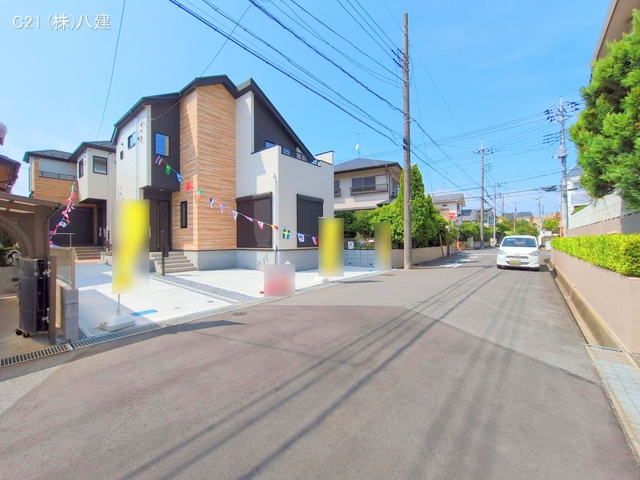 千葉県柏市松葉町６丁目の未入居 戸建て完成写真 2025年8月26日撮影