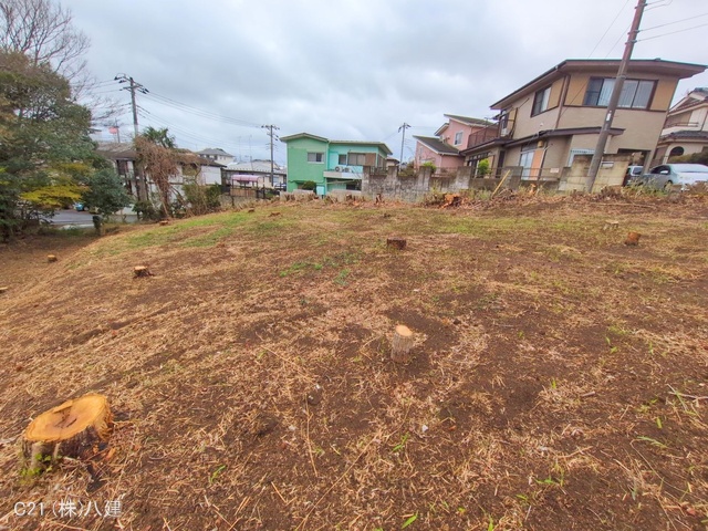 千葉県柏市大井の土地更地・土地写真 2025年4月1日撮影