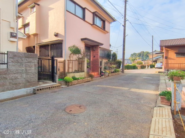 千葉県柏市松ケ崎の新築戸建て更地・土地写真 2025年3月10日撮影