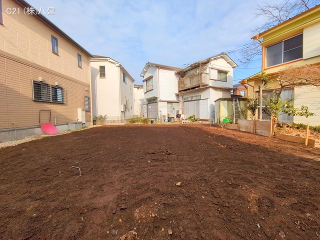 千葉県柏市松ケ崎の新築戸建て更地・土地写真 2025年3月10日撮影