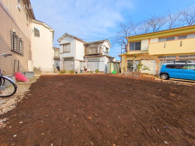 千葉県柏市松ケ崎の新築戸建て更地・土地写真 2025年3月10日撮影
