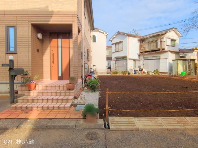 千葉県柏市松ケ崎の新築戸建て更地・土地写真 2025年3月10日撮影