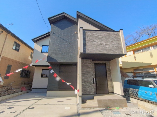 千葉県柏市松ケ崎の新築戸建て完成写真 2026年1月12日撮影