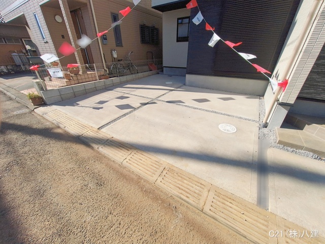 千葉県柏市松ケ崎の新築戸建て完成写真 2026年1月12日撮影