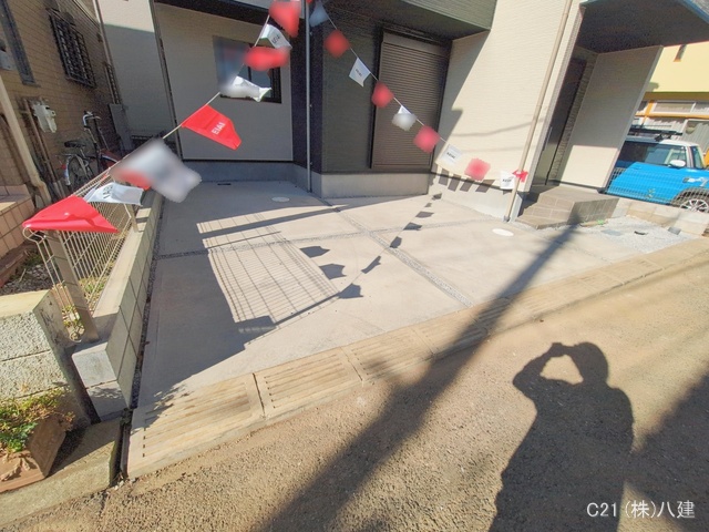 千葉県柏市松ケ崎の新築戸建て完成写真 2026年1月12日撮影