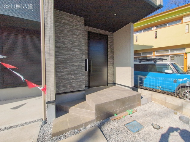 千葉県柏市松ケ崎の新築戸建て完成写真 2026年1月12日撮影