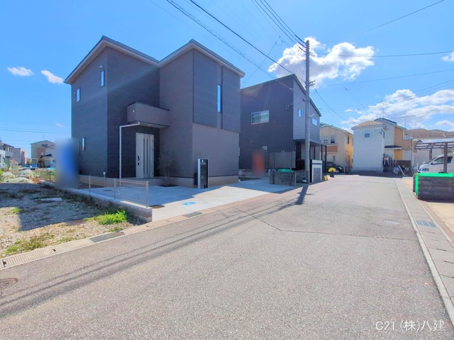 千葉県柏市酒井根７丁目の未入居 戸建て完成写真 2025年3月16日撮影