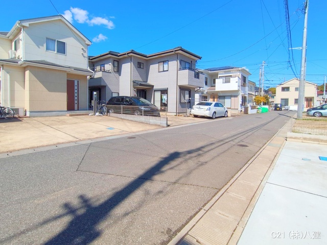 千葉県柏市酒井根７丁目の未入居 戸建て完成写真 2025年3月16日撮影