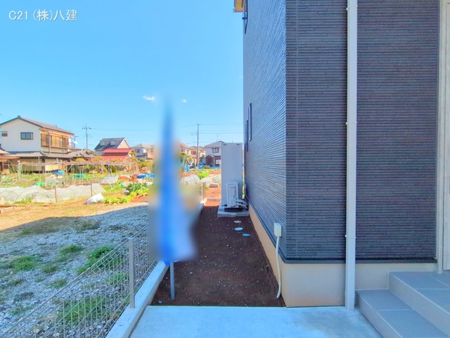 千葉県柏市酒井根７丁目の未入居 戸建て完成写真 2025年3月16日撮影