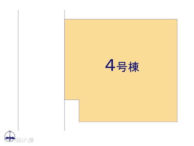 千葉県柏市酒井根７丁目の未入居 戸建て全体区画図 ※図面と異なる場合は現況を優先