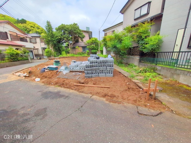 千葉県松戸市松戸の新築戸建て更地・土地写真 2025年5月11日撮影