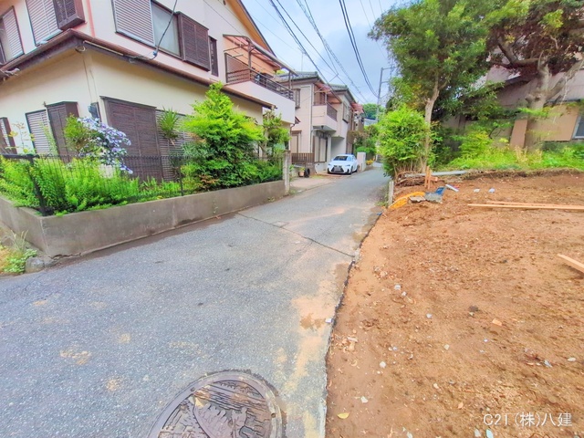 千葉県松戸市松戸の新築戸建て更地・土地写真 2025年5月11日撮影