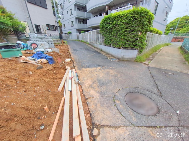 千葉県松戸市松戸の新築戸建て更地・土地写真 2025年5月11日撮影