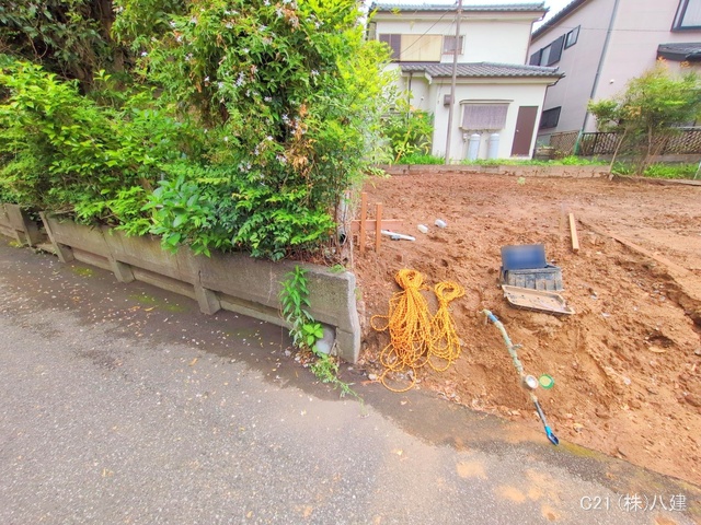 千葉県松戸市松戸の新築戸建て更地・土地写真 2025年5月11日撮影