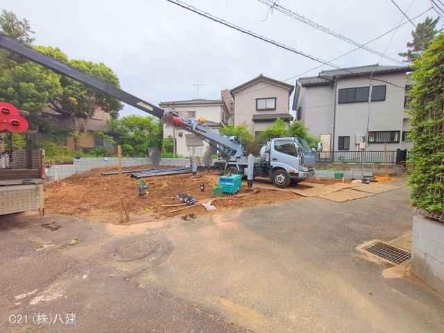 千葉県松戸市松戸の新築戸建て更地・土地写真 2025年5月25日撮影
