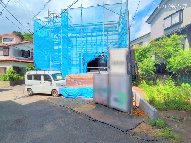 千葉県松戸市松戸の新築戸建てシート写真 2025年7月9日撮影