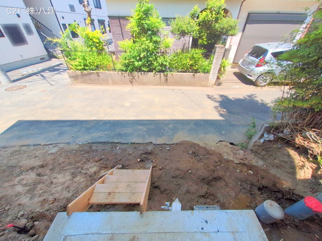 千葉県松戸市松戸の新築戸建て外構写真 2025年7月28日撮影