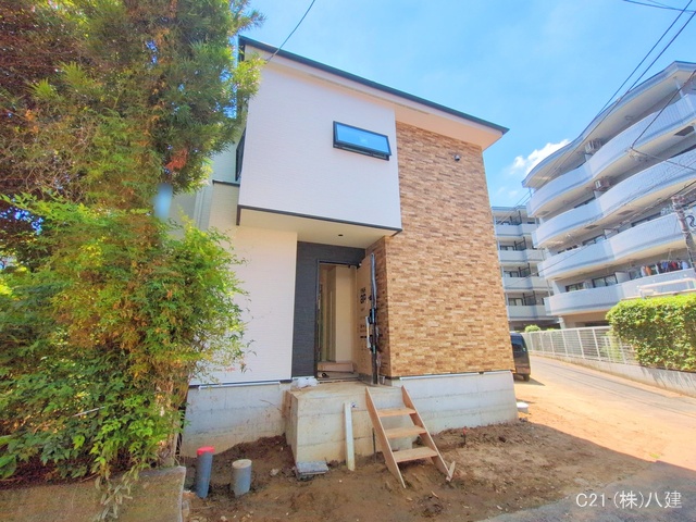 千葉県松戸市松戸の新築戸建て外構写真 2025年7月28日撮影