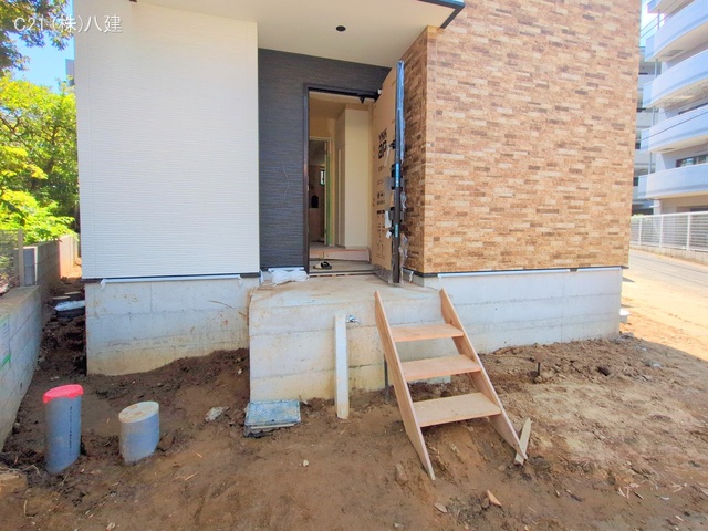 千葉県松戸市松戸の新築戸建て外構写真 2025年7月28日撮影