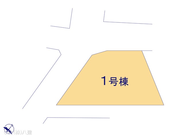 千葉県松戸市松戸の新築戸建て全体区画図 ※図面と異なる場合は現況を優先
