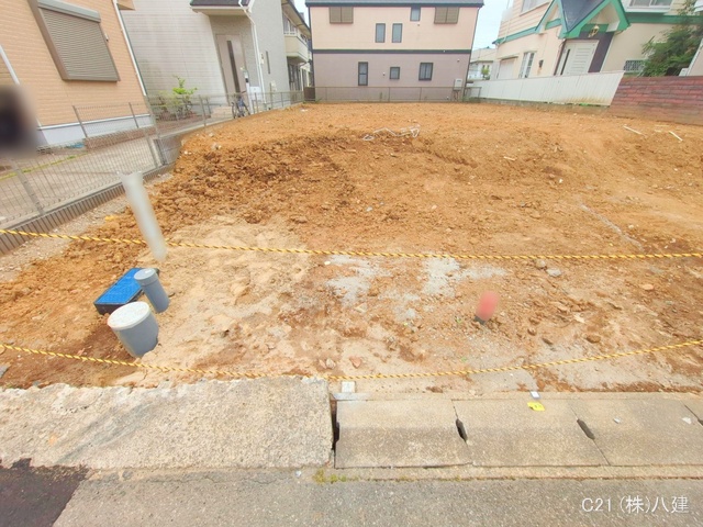 千葉県松戸市幸田１丁目の新築戸建て更地・土地写真 2025年6月8日撮影