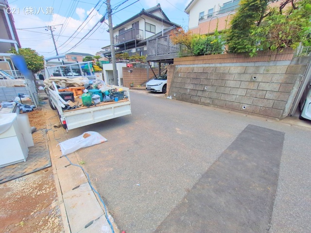 千葉県松戸市幸田１丁目の新築戸建て外構写真 2025年8月25日撮影