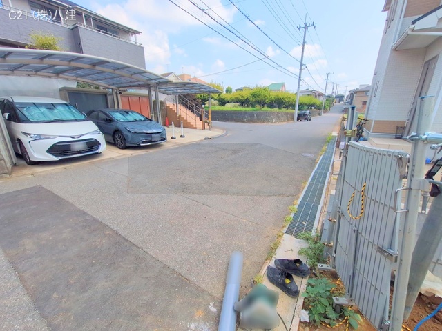 千葉県松戸市幸田１丁目の新築戸建て外構写真 2025年8月25日撮影