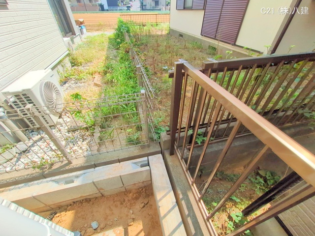 千葉県松戸市幸田１丁目の新築戸建て外構写真 2025年8月25日撮影