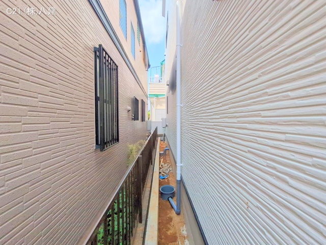 千葉県松戸市幸田１丁目の新築戸建て外構写真 2025年8月25日撮影